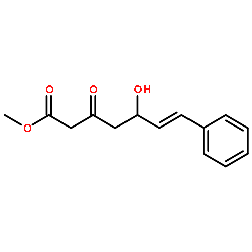 6-Heptenoic acid, 5-hydroxy-3-oxo-7-phenyl-, methyl ester, (E)-(±)-