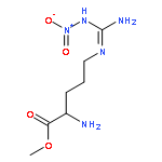 methyl (E)-N~5~-[amino(nitroamino)methylidene]-D-ornithinate