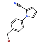 1-[4-(BROMOMETHYL)PHENYL]PYRROLE-2-CARBONITRILE