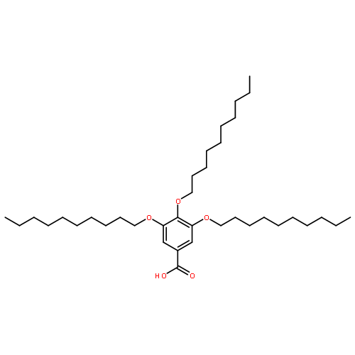 Benzoic acid, 3,4,5-tris(decyloxy)-