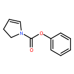 1H-Pyrrole-1-carboxylic acid, 2,3-dihydro-, phenyl ester