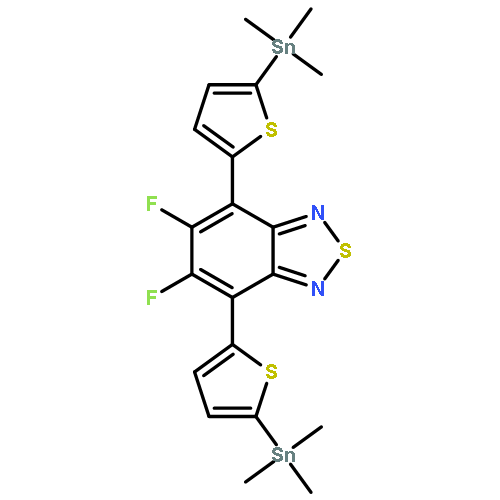 5,6-Difluoro-4,7-bis(5-(trimethylstannyl)thiophen-2-yl)benzo[c][1,2,5]thiadiazole