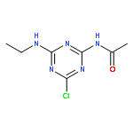 Acetamide,N-[4-chloro-6-(ethylamino)-1,3,5-triazin-2-yl]-