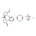 (+)-1,2-Bis((2S,5S)-diethylphospholano)benzene(cyclooctadiene)rhodium(I) triflate