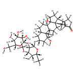 1alpha,14beta-dihydroxy-5beta-card-20(22)-enolide 3-O-[O-beta-D-glucopyranosyl-(1?2)-beta-D-digitalopyranoside]