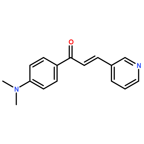 2-Propen-1-one, 1-[4-(dimethylamino)phenyl]-3-(3-pyridinyl)-