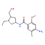 Benzamide,4-amino-5-chloro-N-[(3S,5S)-1-ethyl-5-(hydroxymethyl)-3-pyrrolidinyl]-2-methoxy-