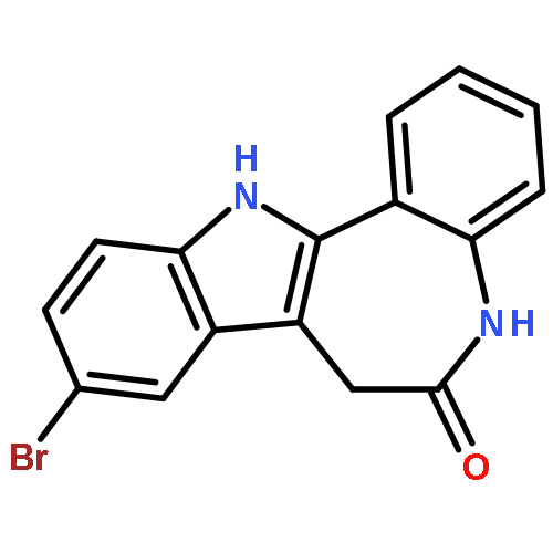 Indolo[3,2-d][1]benzazepin-6(5H)-one,9-bromo-7,12-dihydro-