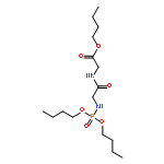 Glycine, N-(dibutoxyphosphinyl)glycyl-, butyl ester