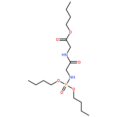 Glycine, N-(dibutoxyphosphinyl)glycyl-, butyl ester