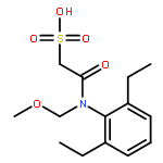 Ethanesulfonic acid,2-[(2,6-diethylphenyl)(methoxymethyl)amino]-2-oxo-