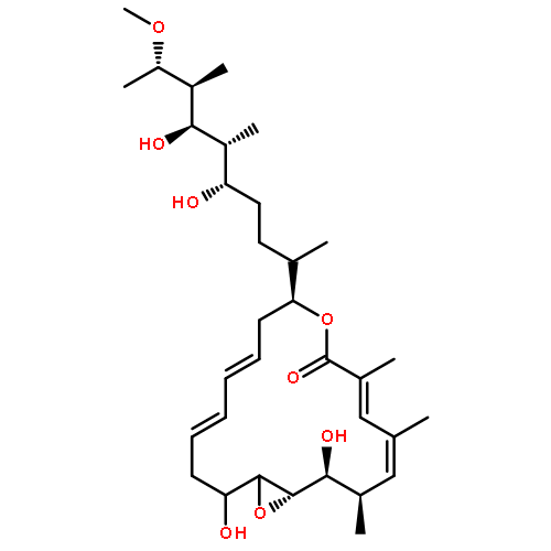 8,17-Dioxabicyclo[14.1.0]heptadeca-4,10,12-trien-9-one,7-[(1S,3E,6S,7R,8R,9S,10S)-6,8-dihydroxy-10-methoxy-1,7,9-trimethyl-3-undecen-1-yl]-2,15-dihydroxy-10,12,14-trimethyl-,(1S,2R,4E,7S,10E,12E,14R,15S,16S)-