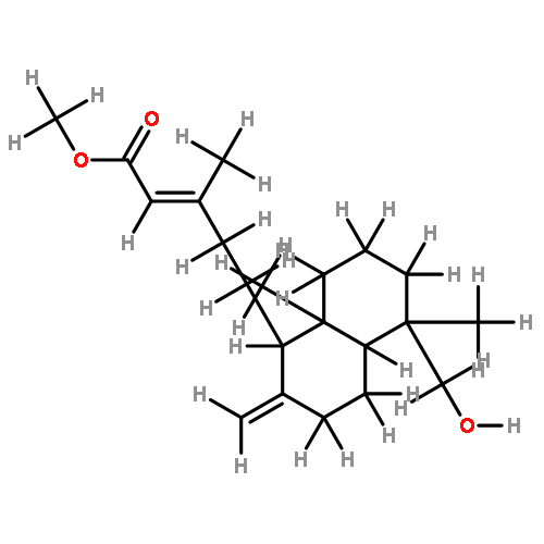 19-Hydroxy-trans-labda-8(14).13(15)-dien-16-saeure-methylester