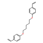 1-ETHENYL-4-[5-(4-ETHENYLPHENOXY)PENTOXY]BENZENE