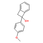 Bicyclo[4.2.0]octa-1,3,5-trien-7-ol, 7-(4-methoxyphenyl)-