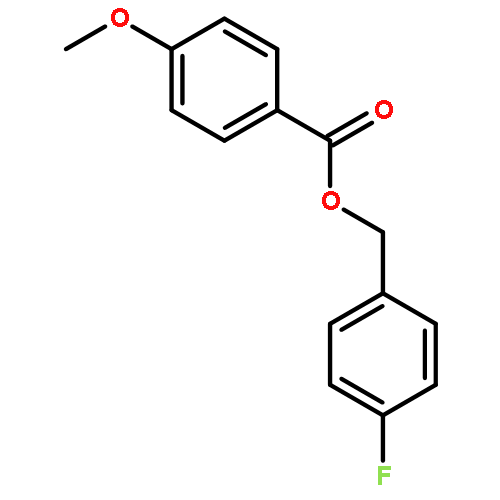 Benzoic acid, 4-methoxy-, (4-fluorophenyl)methyl ester