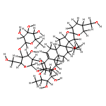 (25S)-spirost-5-en-3beta,17alpha,27-triol 3-O-[alpha-L-rhamnopyranosyl-(1->2)]-[alpha-L-rhamnopyranosyl-(1->4)]-beta-D-glucopyranoside