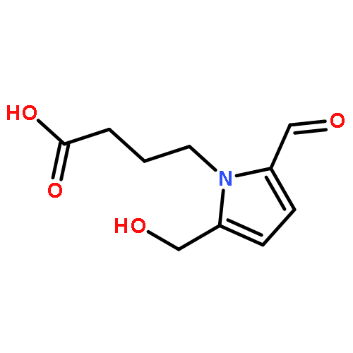 2-formyl-5-(hydroxymethyl)-1H-Pyrrole-1-butanoic acid