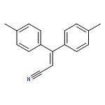 2-Propenenitrile, 3,3-bis(4-methylphenyl)-