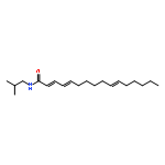 N-isobutyl-(2E,4E,10Z)-hexadeca-2,4,10-trienamide