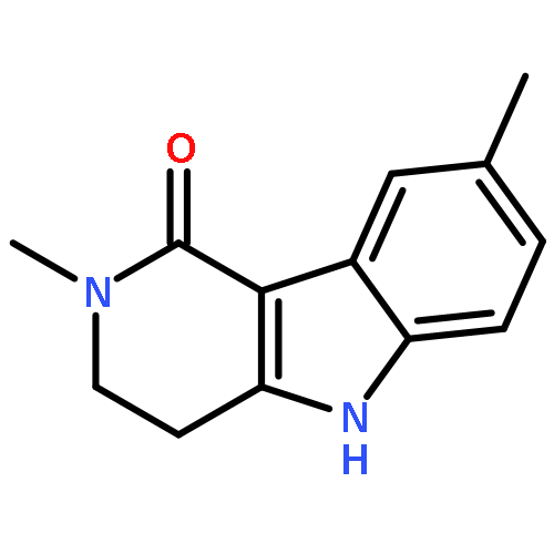 2,8-dimethyl-2,3,4,5-tetrahydro-1H-pyrido[4,3-b]indol-1-one