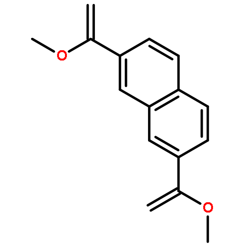 Naphthalene, 2,7-bis(1-methoxyethenyl)-