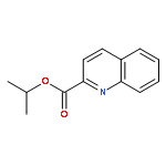 2-Quinolinecarboxylic acid, 1-methylethyl ester