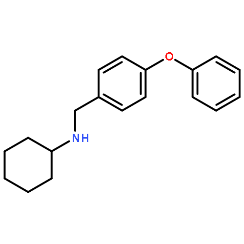 BENZENEMETHANAMINE, N-CYCLOHEXYL-4-PHENOXY-