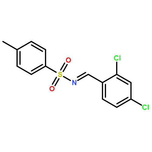 Benzenesulfonamide, N-[(2,4-dichlorophenyl)methylene]-4-methyl-