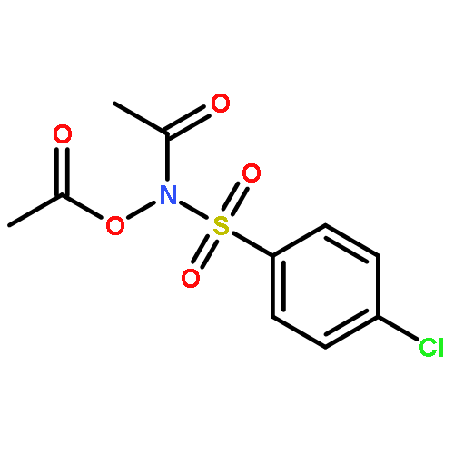 Acetamide,N-(acetyloxy)-N-[(4-chlorophenyl)sulfonyl]-