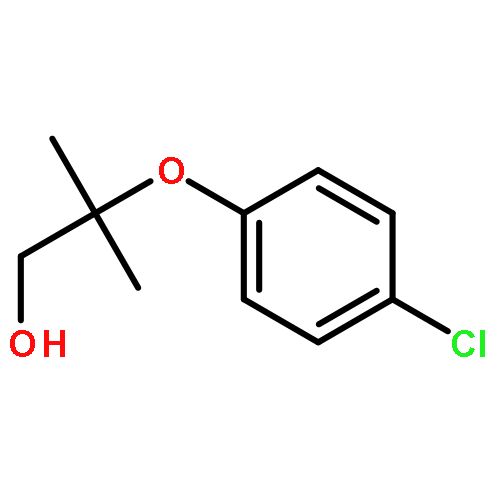 1-Propanol, 2-(4-chlorophenoxy)-2-methyl-