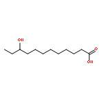 Dodecanoic acid, 10-hydroxy-