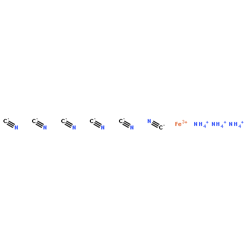 Ferrate(3-),hexakis(cyano-kC)-,ammonium (1:3), (OC-6-11)-