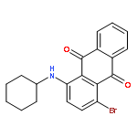 1-Bromo-4-(cyclohexylamino)anthracene-9,10-dione