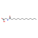 Glycine,N-(1-oxotetradecyl)-