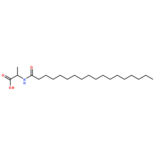 L-Alanine, N-(1-oxooctadecyl)-