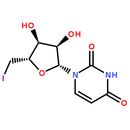 Uridine,5'-deoxy-5'-iodo- (6CI,7CI,8CI,9CI)