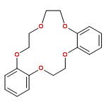 Dibenzo[b,h][1,4,7,10,13]pentaoxacyclopentadecin,6,7,9,10,17,18-hexahydro-