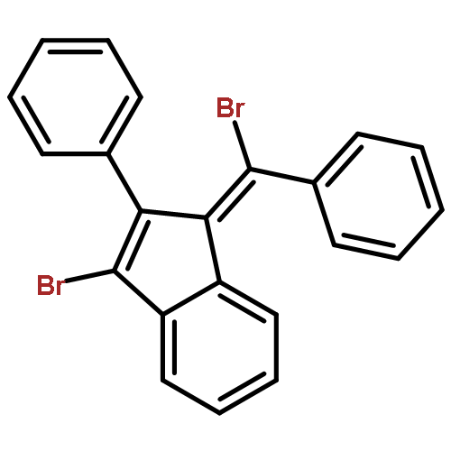 1H-Indene, 3-bromo-1-(bromophenylmethylene)-2-phenyl-, (1E)-