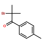 1-Propanone, 2-bromo-2-methyl-1-(4-methylphenyl)-