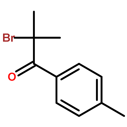 1-Propanone, 2-bromo-2-methyl-1-(4-methylphenyl)-