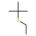 Propane,2-(ethylthio)-2-methyl-