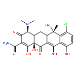 2-Naphthacenecarboxamide,7-chloro-4-(dimethylamino)-1,4,4a,5,5a,6,11,12a-octahydro-3,6,10,12,12a-pentahydroxy-6-methyl-1,11-dioxo-,(4R,4aS,5aS,6S,12aS)-