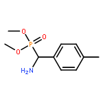 Phosphonic acid, [amino(4-methylphenyl)methyl]-, dimethyl ester