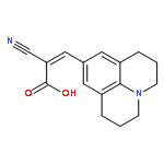 2-Propenoic acid,2-cyano-3-(2,3,6,7-tetrahydro-1H,5H-benzo[ij]quinolizin-9-yl)-