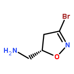 5-ISOXAZOLEMETHANAMINE, 3-BROMO-4,5-DIHYDRO-, (S)-