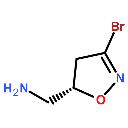 5-ISOXAZOLEMETHANAMINE, 3-BROMO-4,5-DIHYDRO-, (S)-