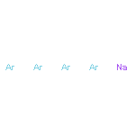 Argon, compd. with sodium (4:1)