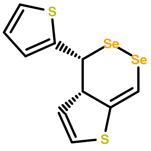 [1,2]Diselenino[4,5-b]thiophene, 3a,4-dihydro-4-(2-thienyl)-, trans-