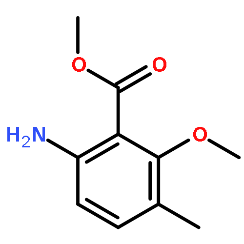 Benzoic acid,6-amino-2-methoxy-3-methyl-, methyl ester